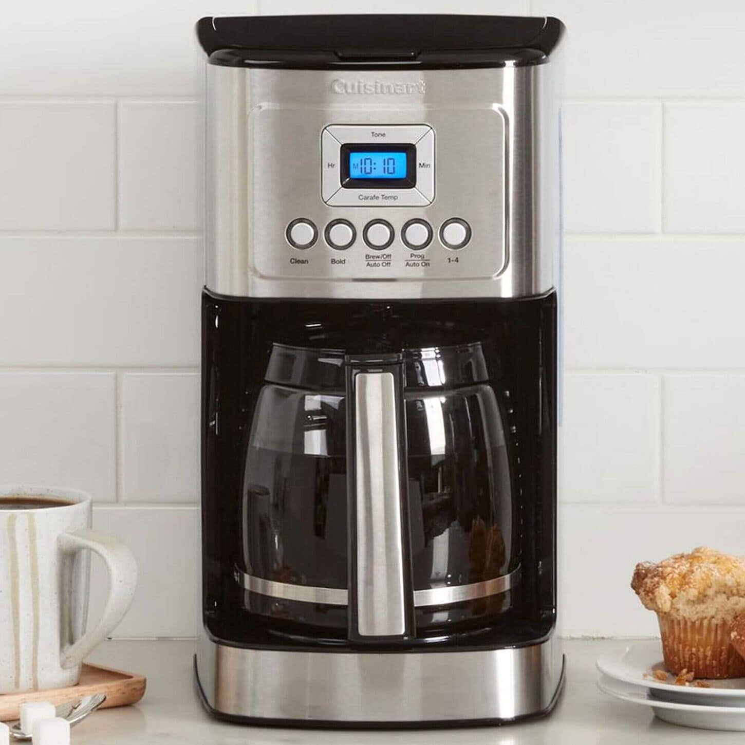 Cuisinart 14-Cup Programmable Coffee Maker in Stainless Steel