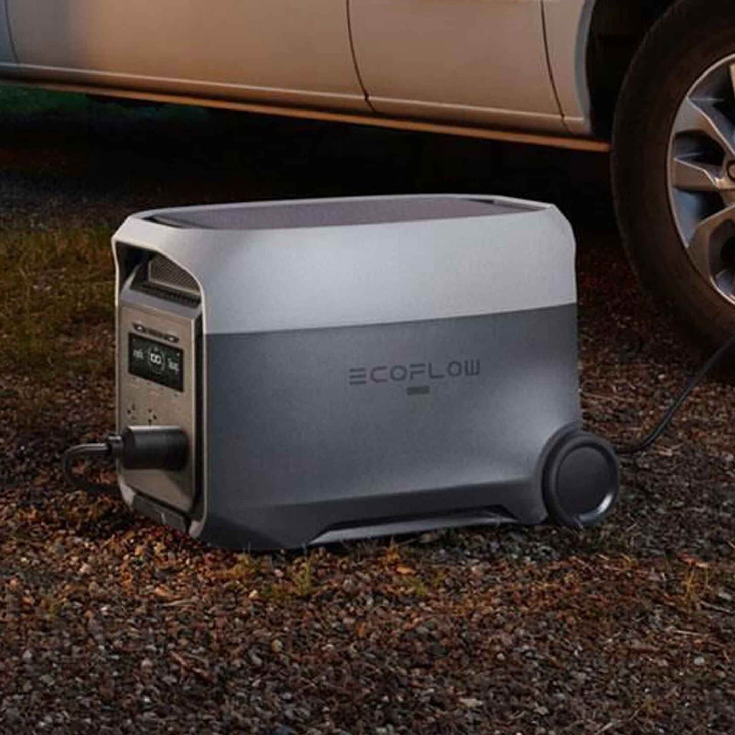 EcoFlow Delta 3 Ultra 3072Wh Portable Power Station in Black
