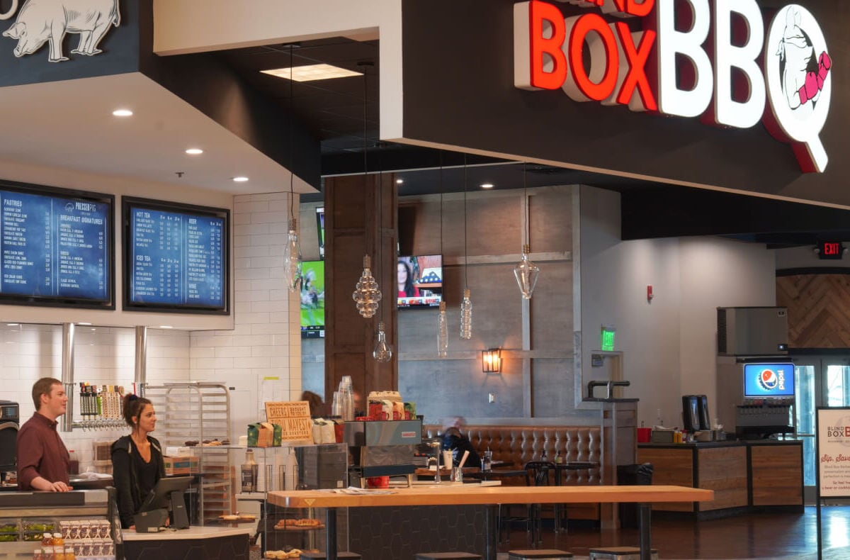 Blind Box BBQ and Pressed Pig in the Kansas City, Kansas NFM store