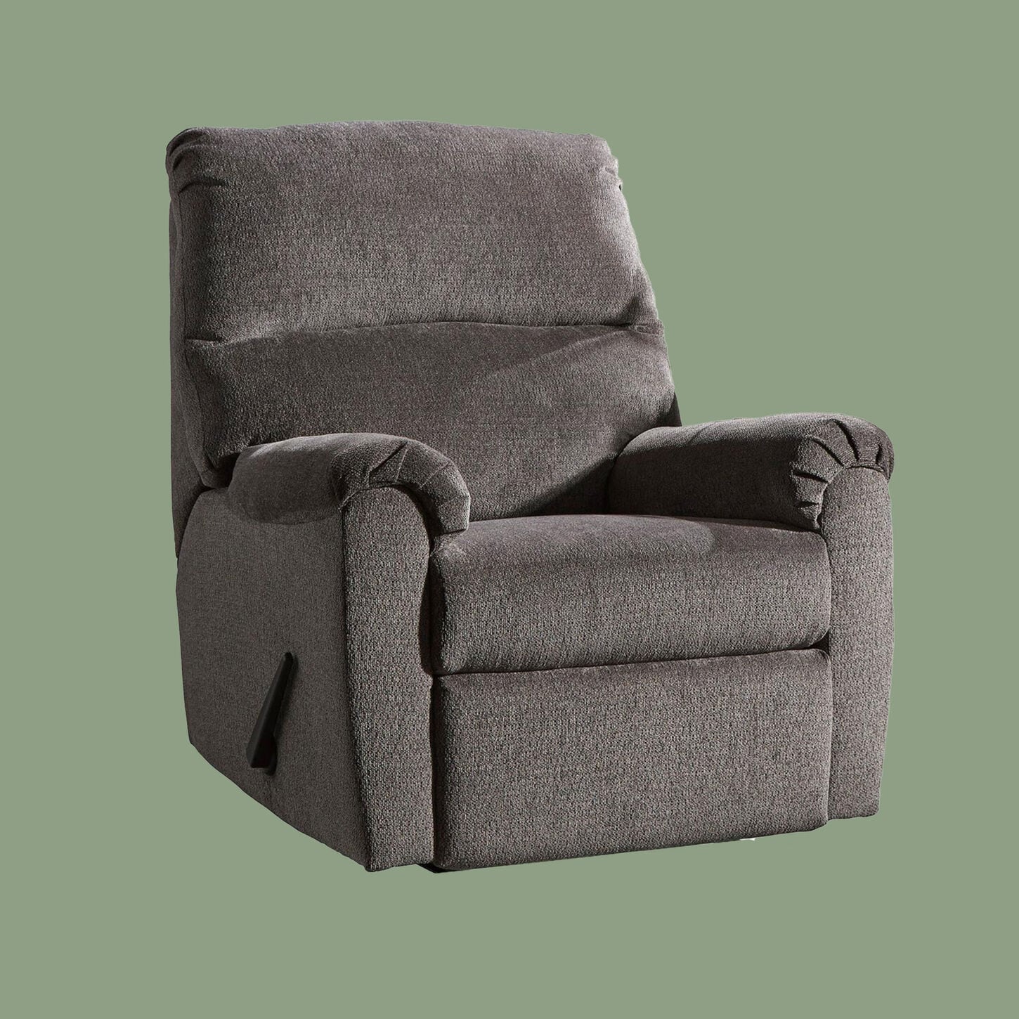 Ashley Nerviano Manual Zero Wall Recliner in Gray