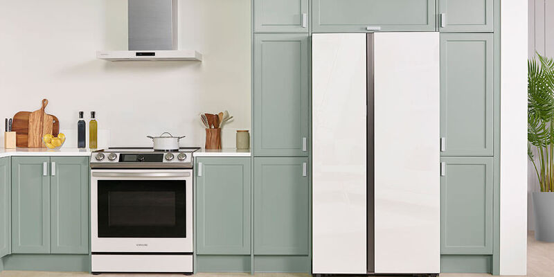 Samsung Bespoke Refrigerator in Kitchen