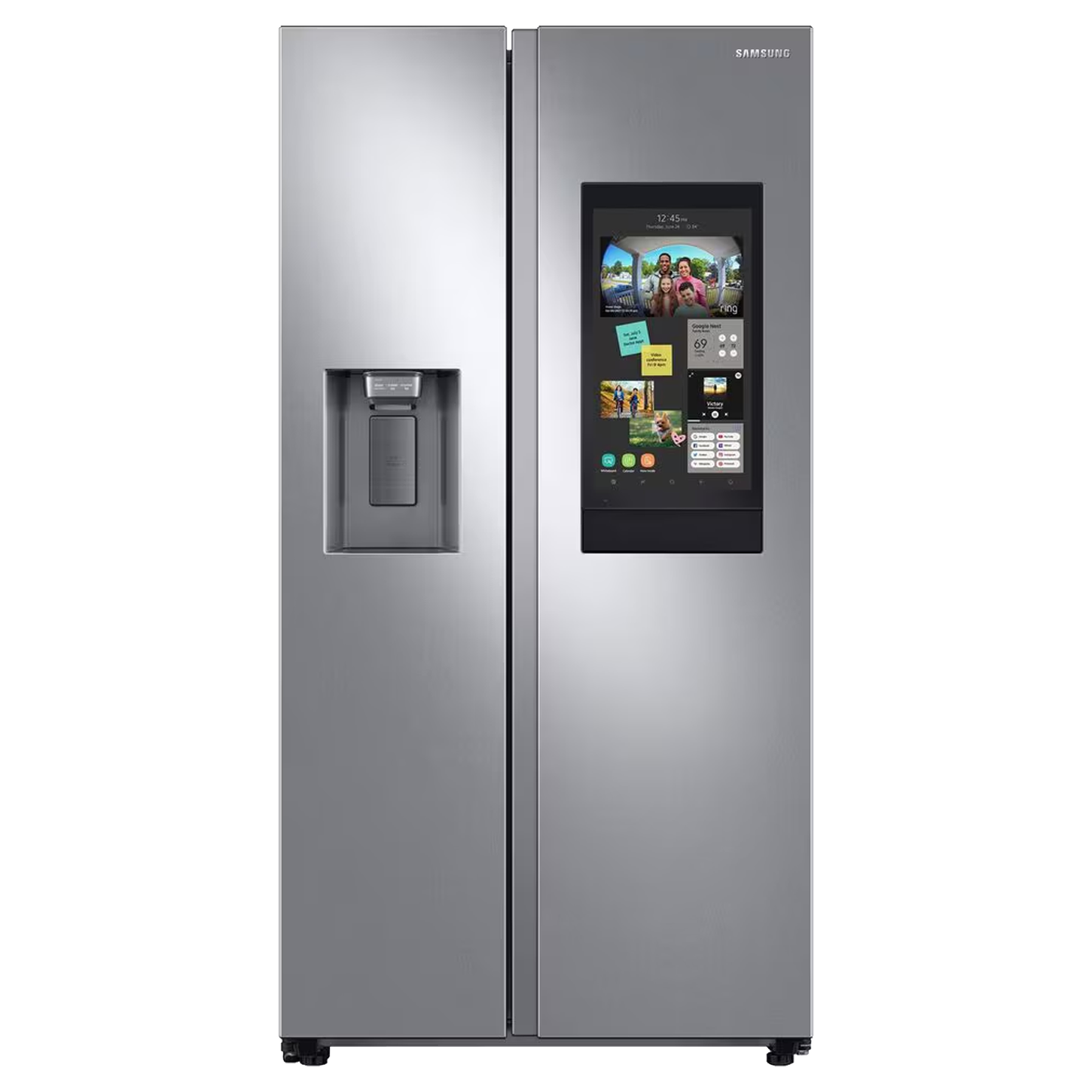 Samsung Side by Side Refrigerator in Stainless Steel