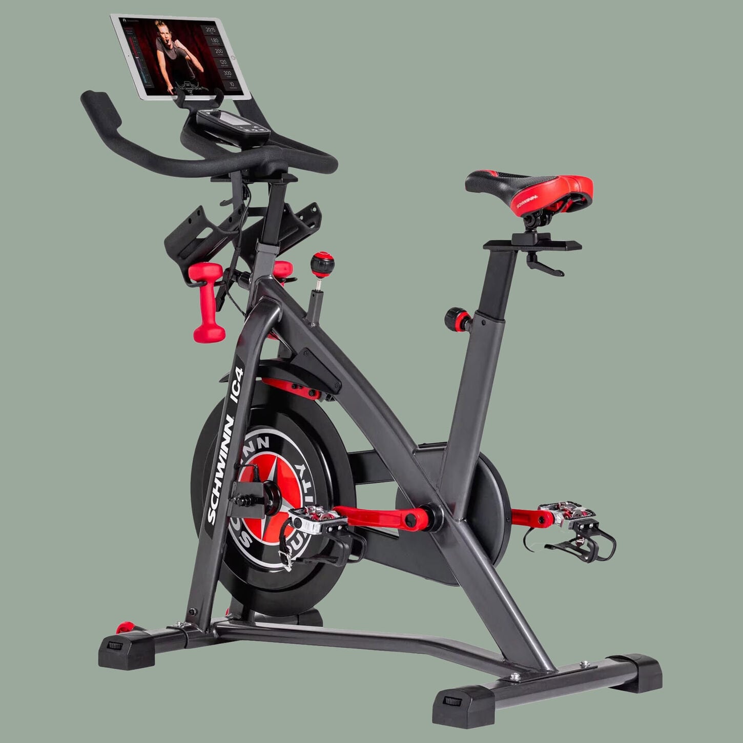 Schwinn IC4 Indoor Cycling Bike in Gray