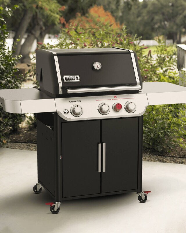 Weber Genesis Liquid Propane Gas Grill in Stainless Steel