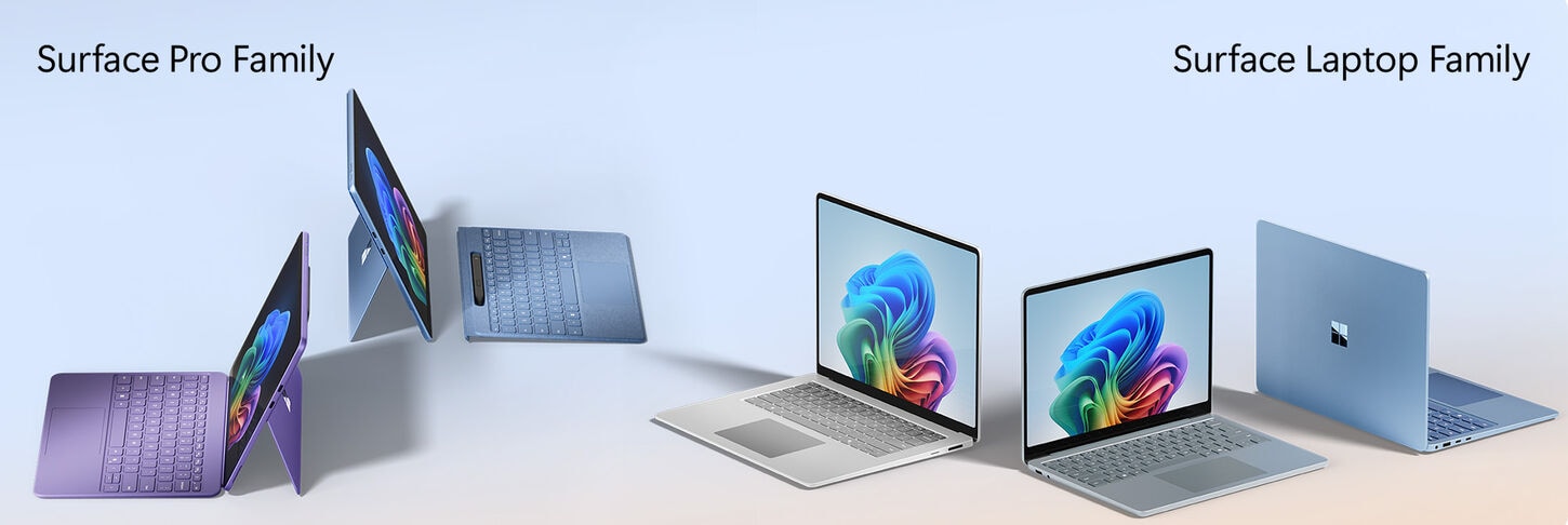 Surface Pro Family and Surface Laptop Family
