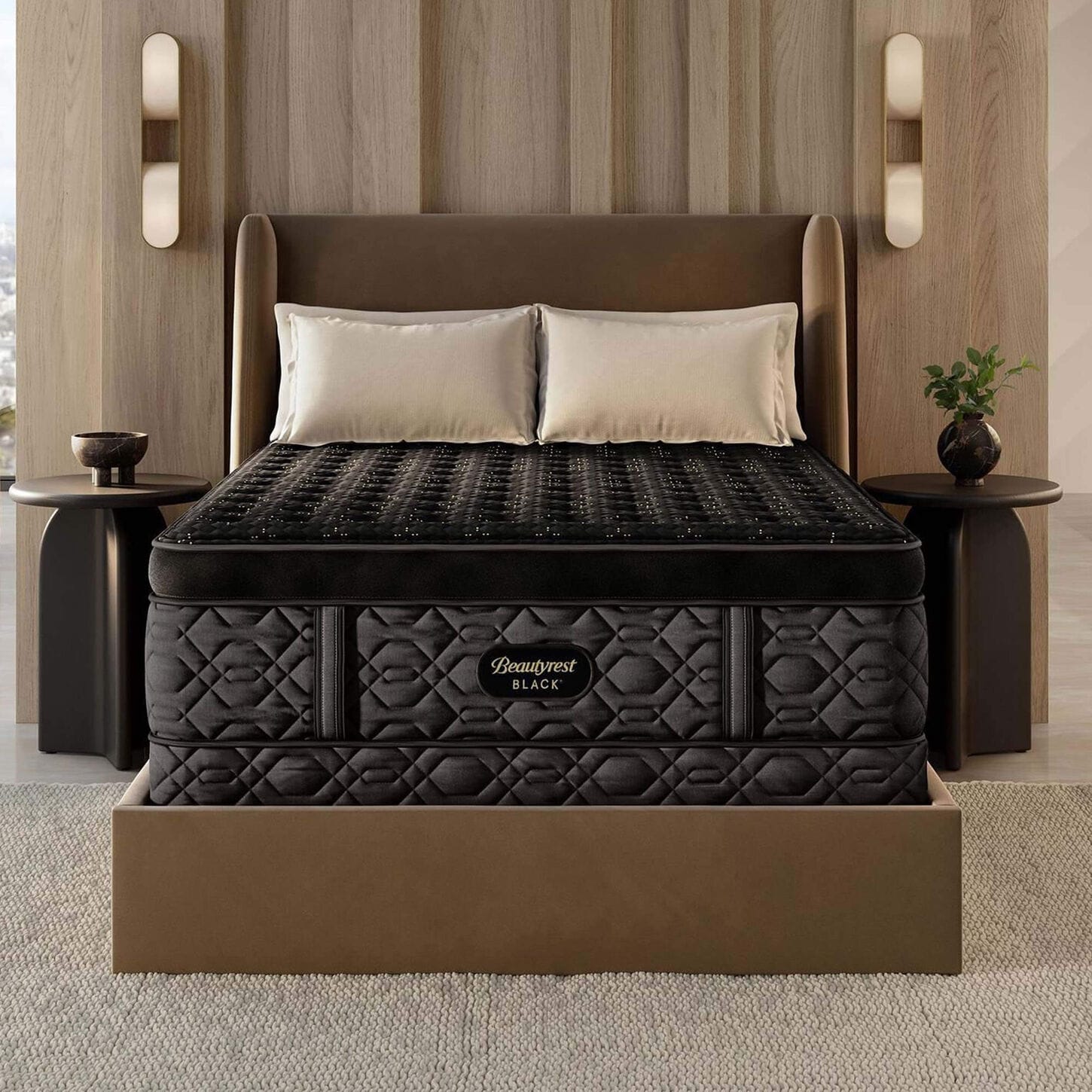 BeautySleep 12.25" Medium Euro Top Queen Mattress