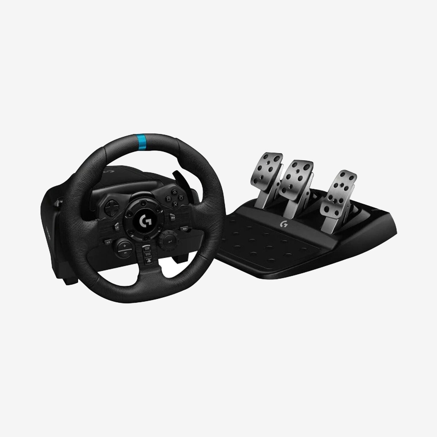 Logitech G923 Racing Wheel and Pedals in Black - Xbox One