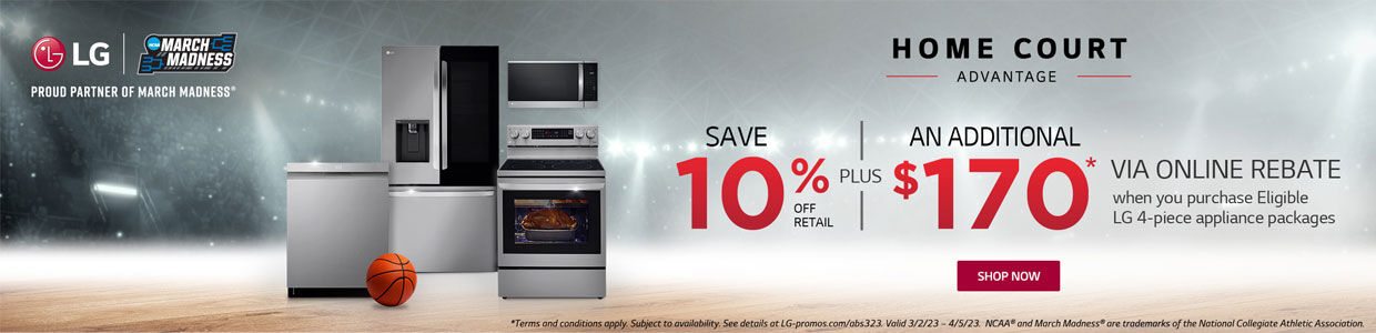 LG March Madness Appliances Promotion