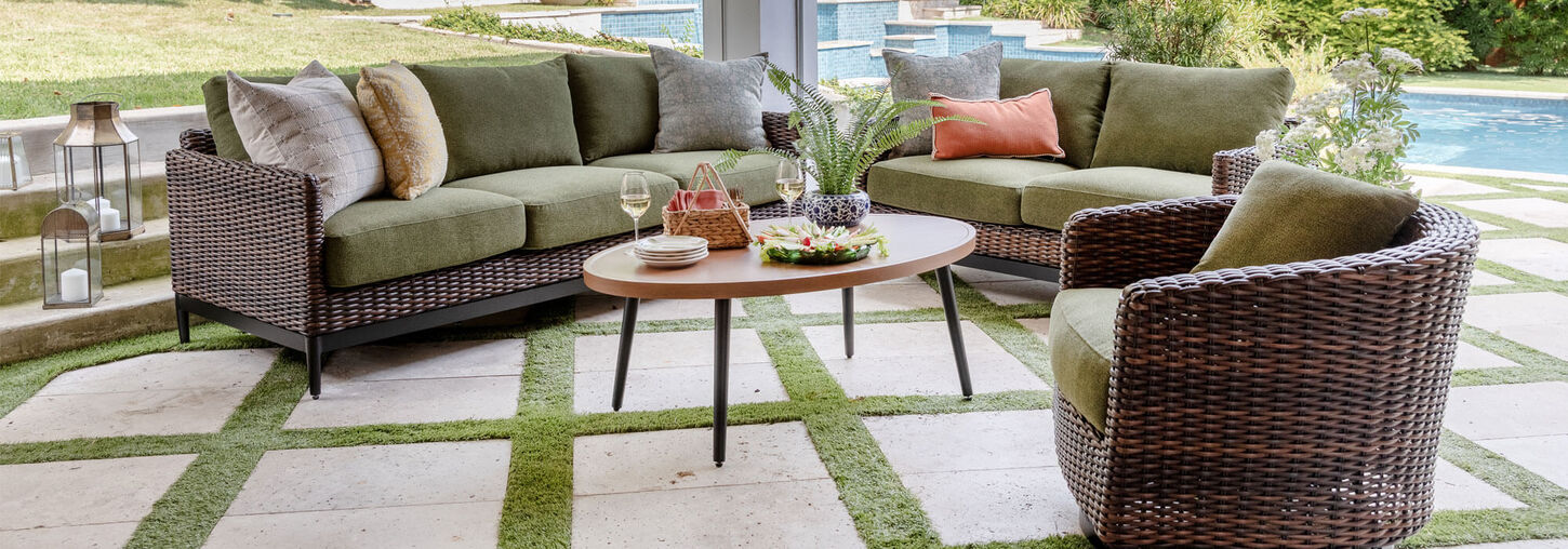 Patio conversation set