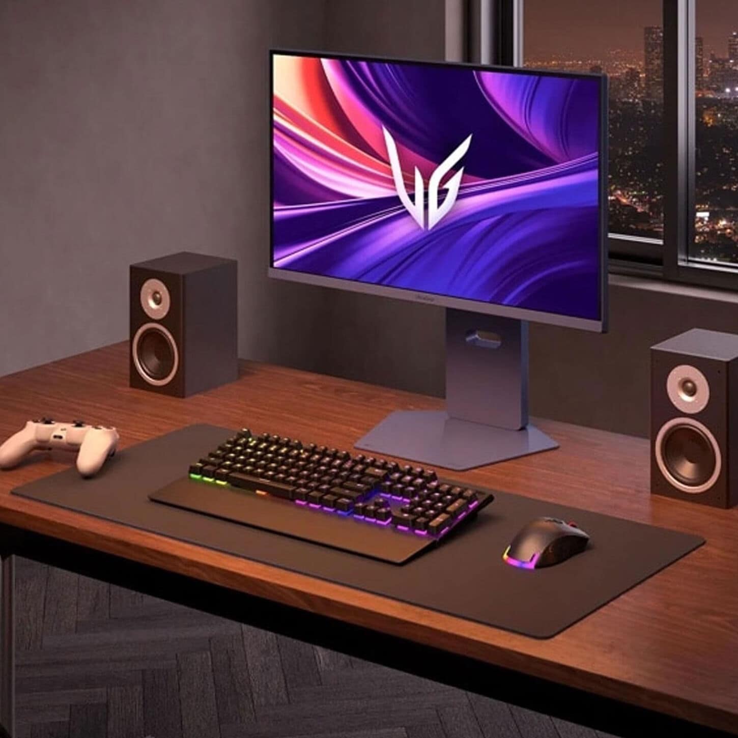 LG 27" UltraGear Nano IPS Gaming Monitor in Black