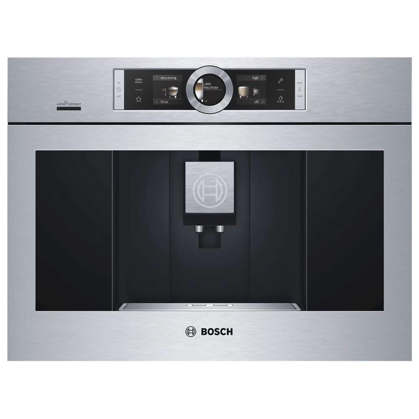 Bosch 24" Built-In Coffee System in Stainless and Black