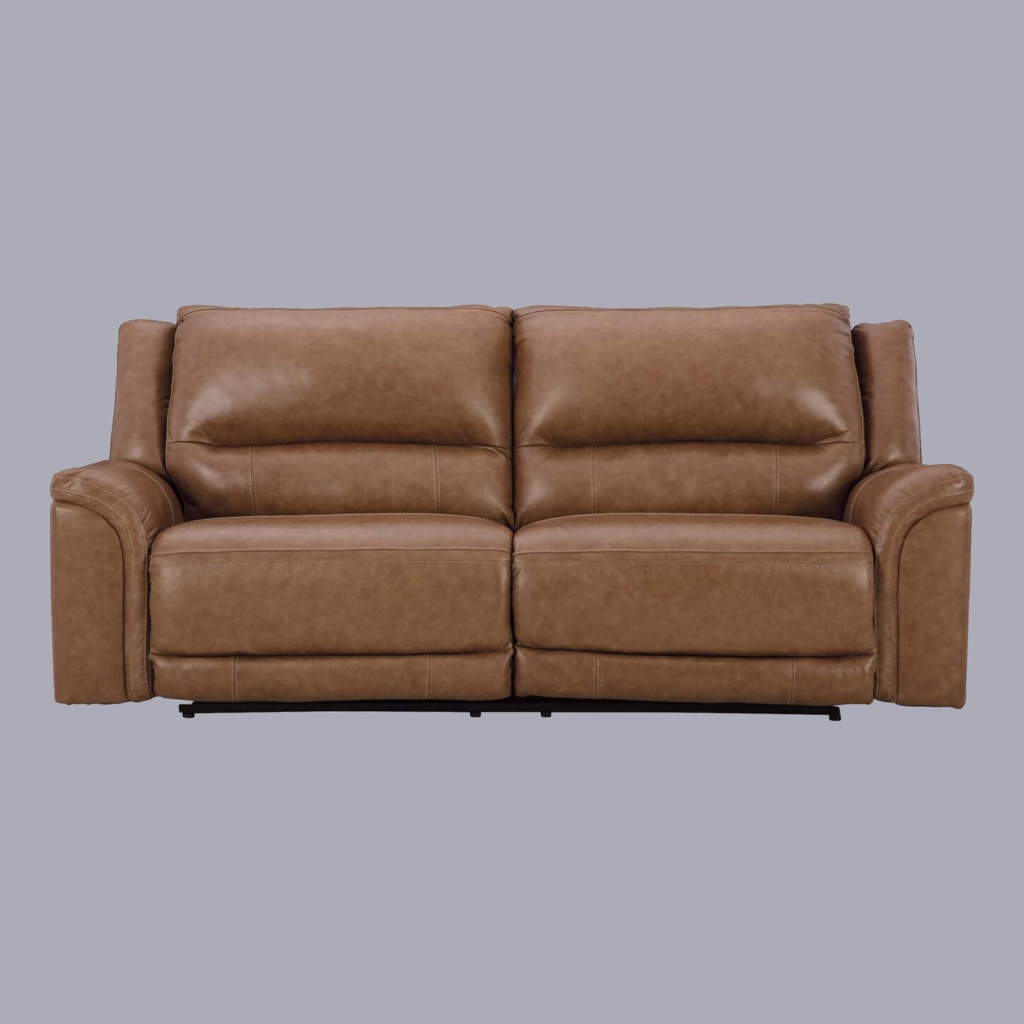 Ashley Trasimeno Power Reclining Sofa in Caramel