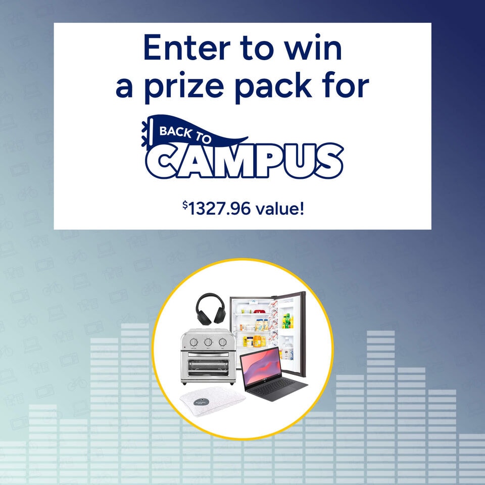 Prize pack for going back to school