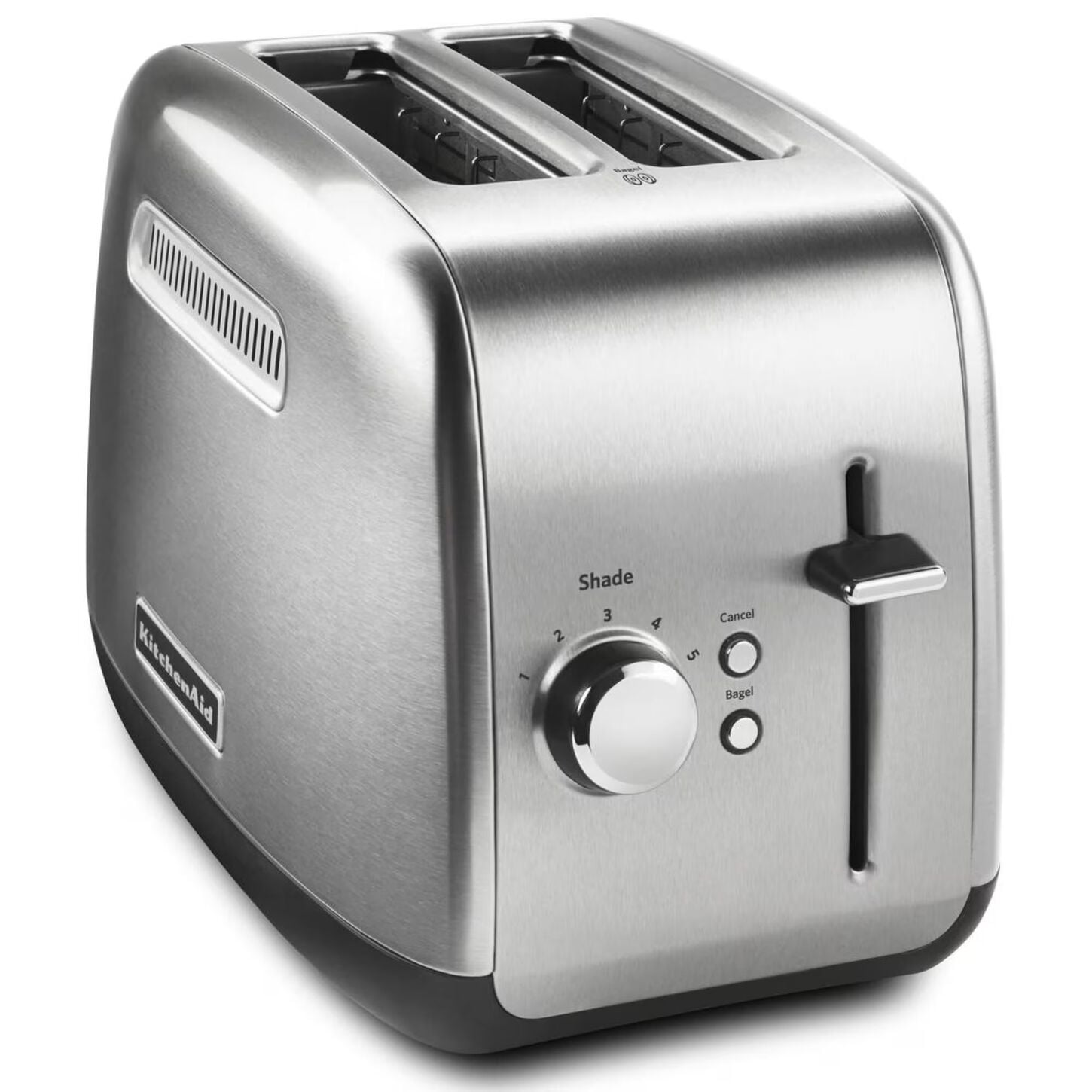 KitchenAid Two Slice Manual Toaster- Manual Lift in Brushed Stainless Steel