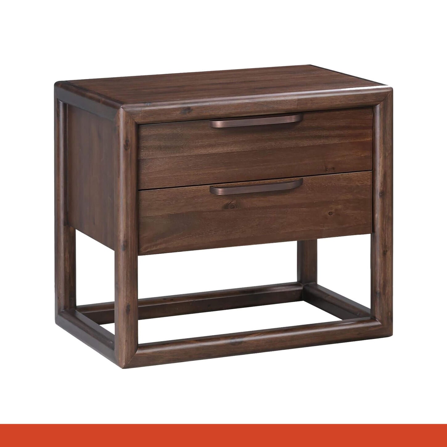 Urban Home Sol 2-Drawers Nightstand