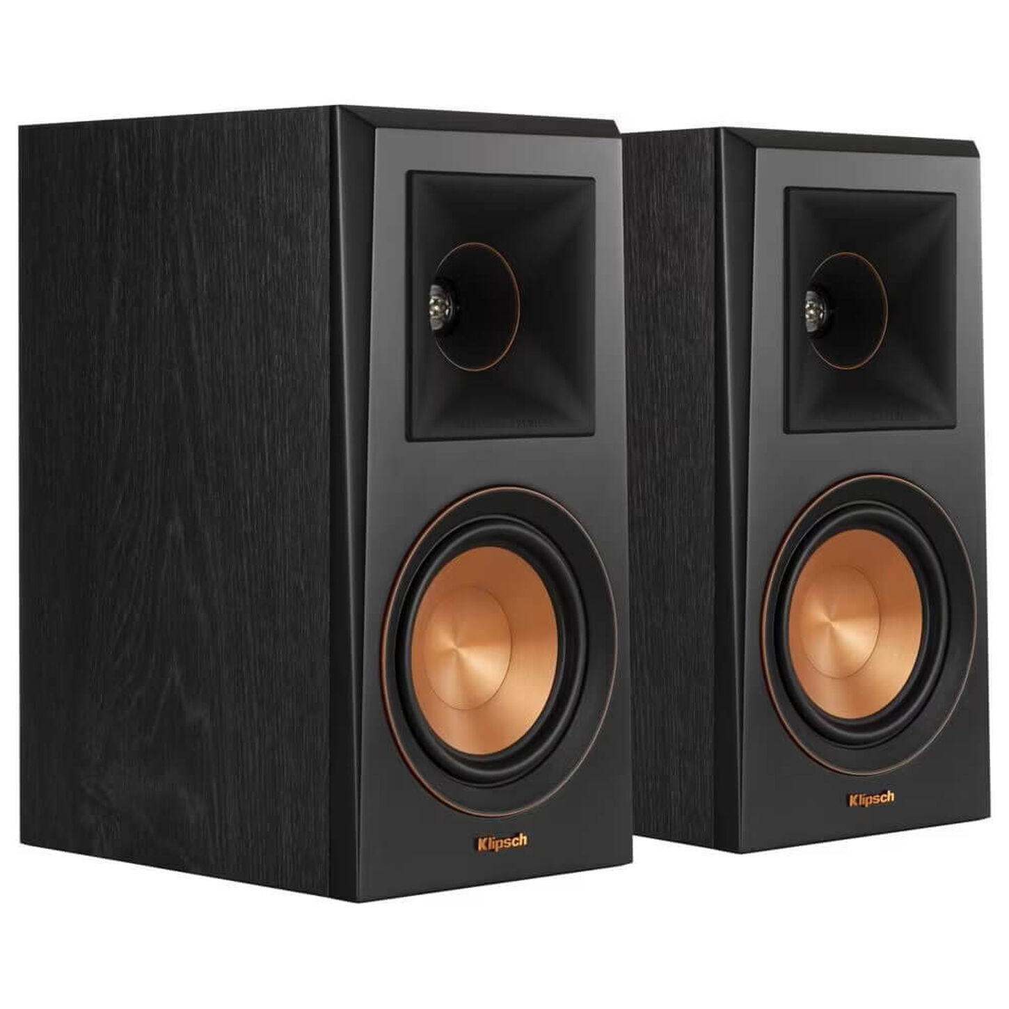 Klipsch Reference Premiere Dual 5.25" 2-Way Bookshelf Speaker in Ebony (Pair)
