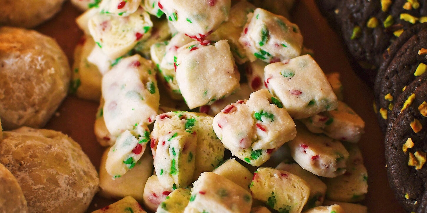 cookies at the cookie exchange party with two different options