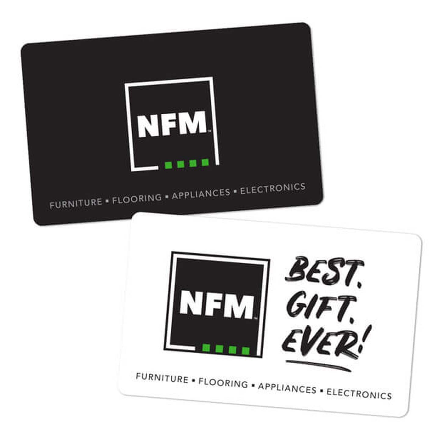 NFM gift cards