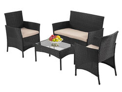 Furniture of America Bianca 4-Piece Patio