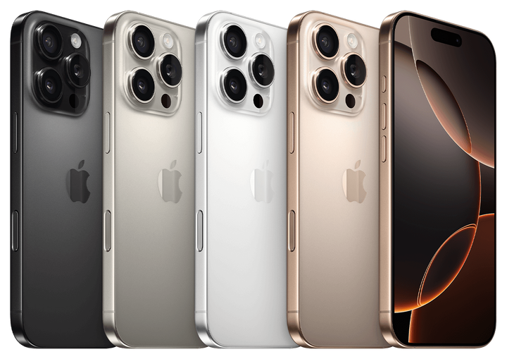 Apple iPhone 16 Pro All Colors