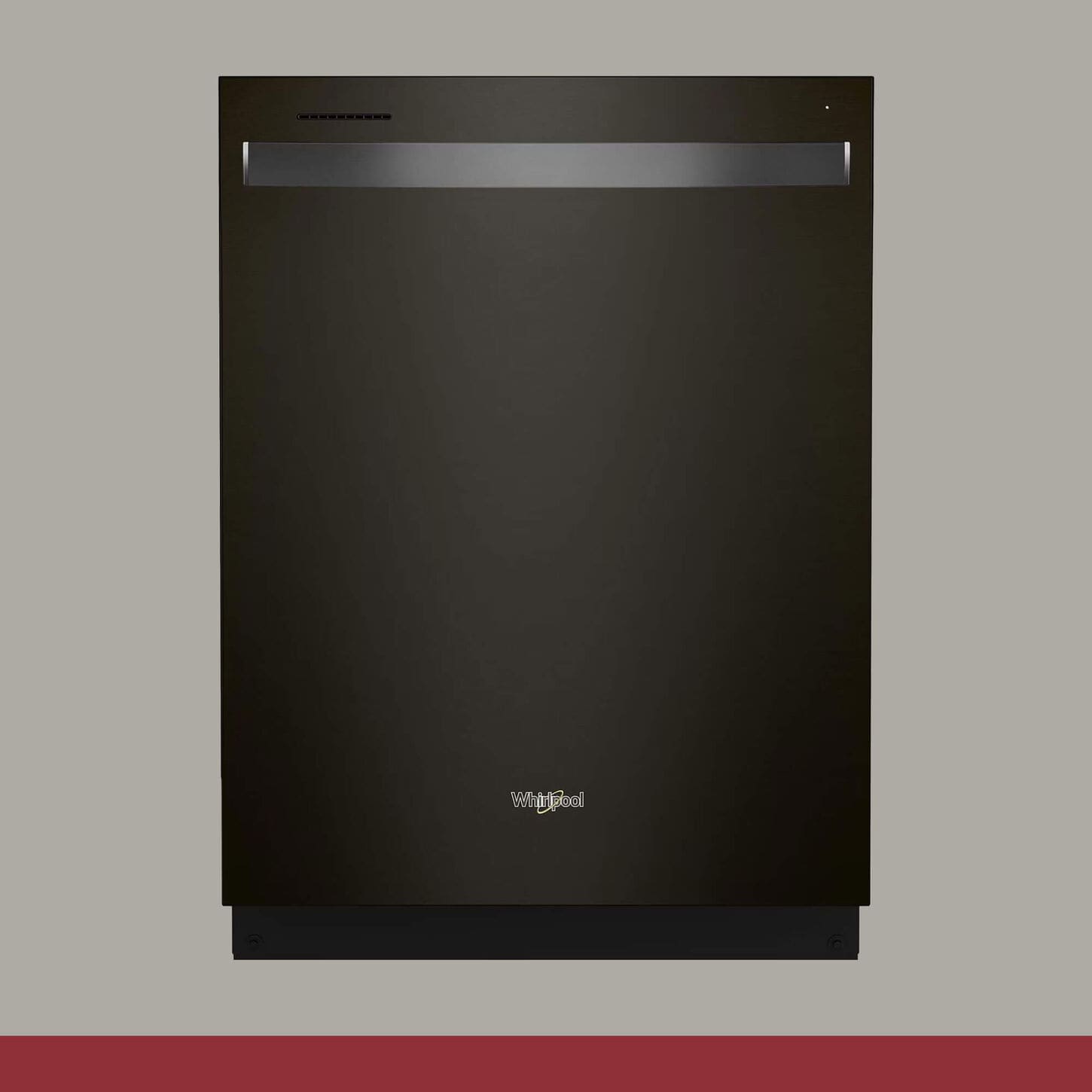 Whirlpool 24" Built-In Bar Handle Dishwasher with 47 Decibel in Stainless Steel