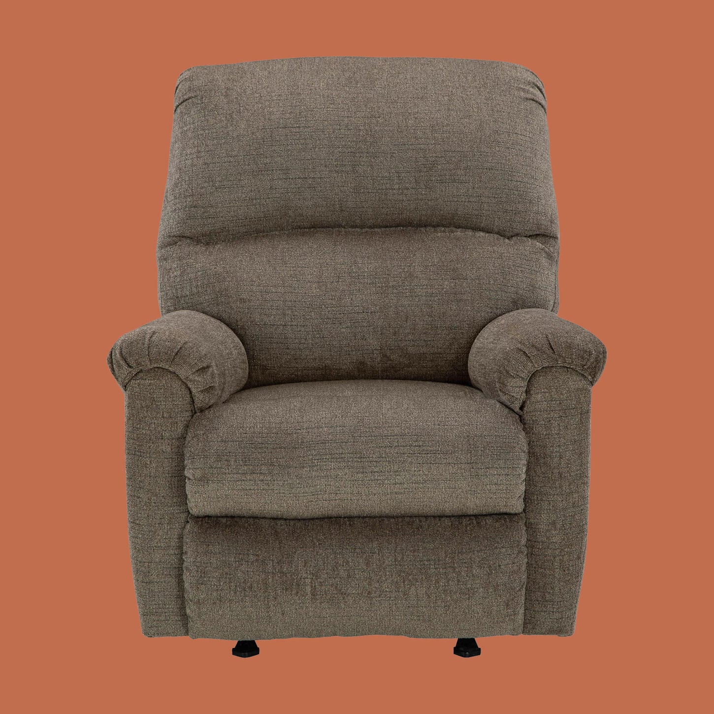 Ashley Nerviano Manual Zero Wall Recliner in Gray