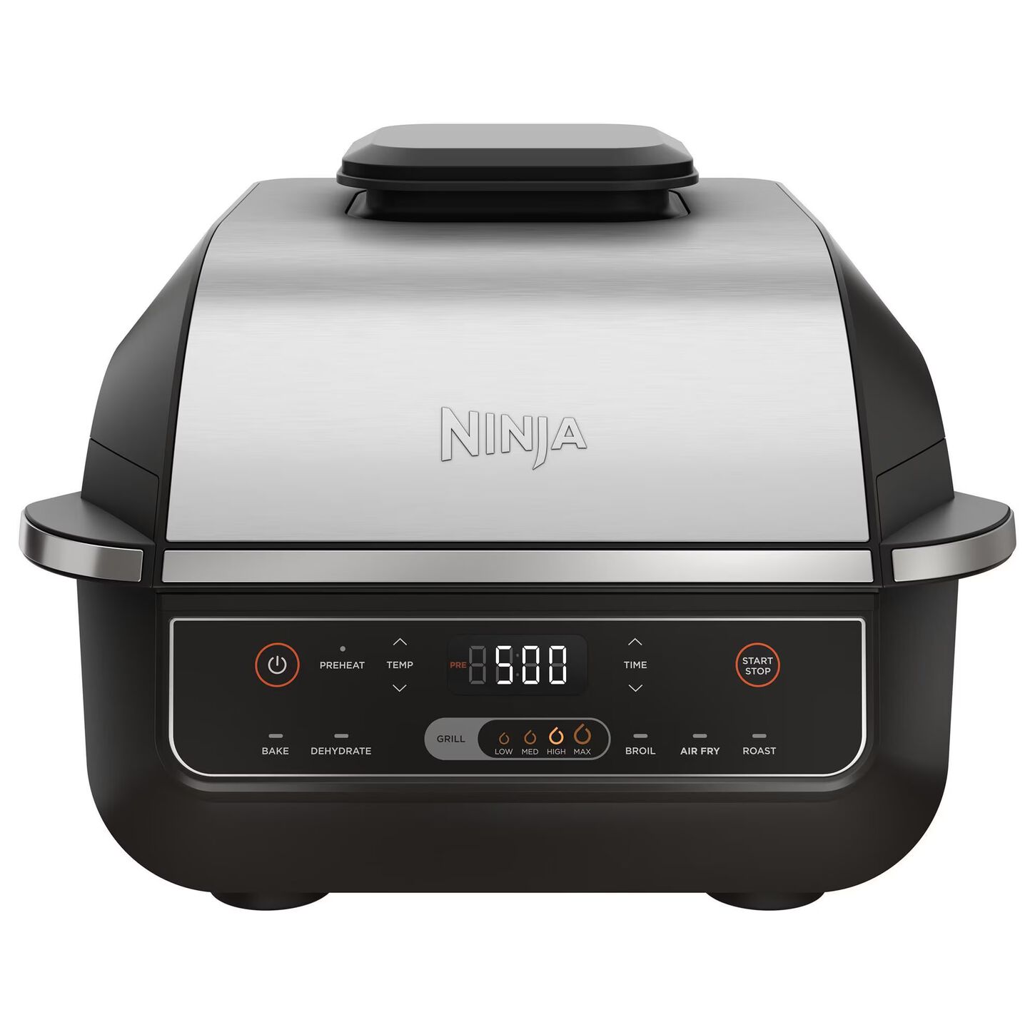Ninja Foodi 6-in-1 Indoor Grill and 4-Quart Air Fryer in Black and Stainless Steel