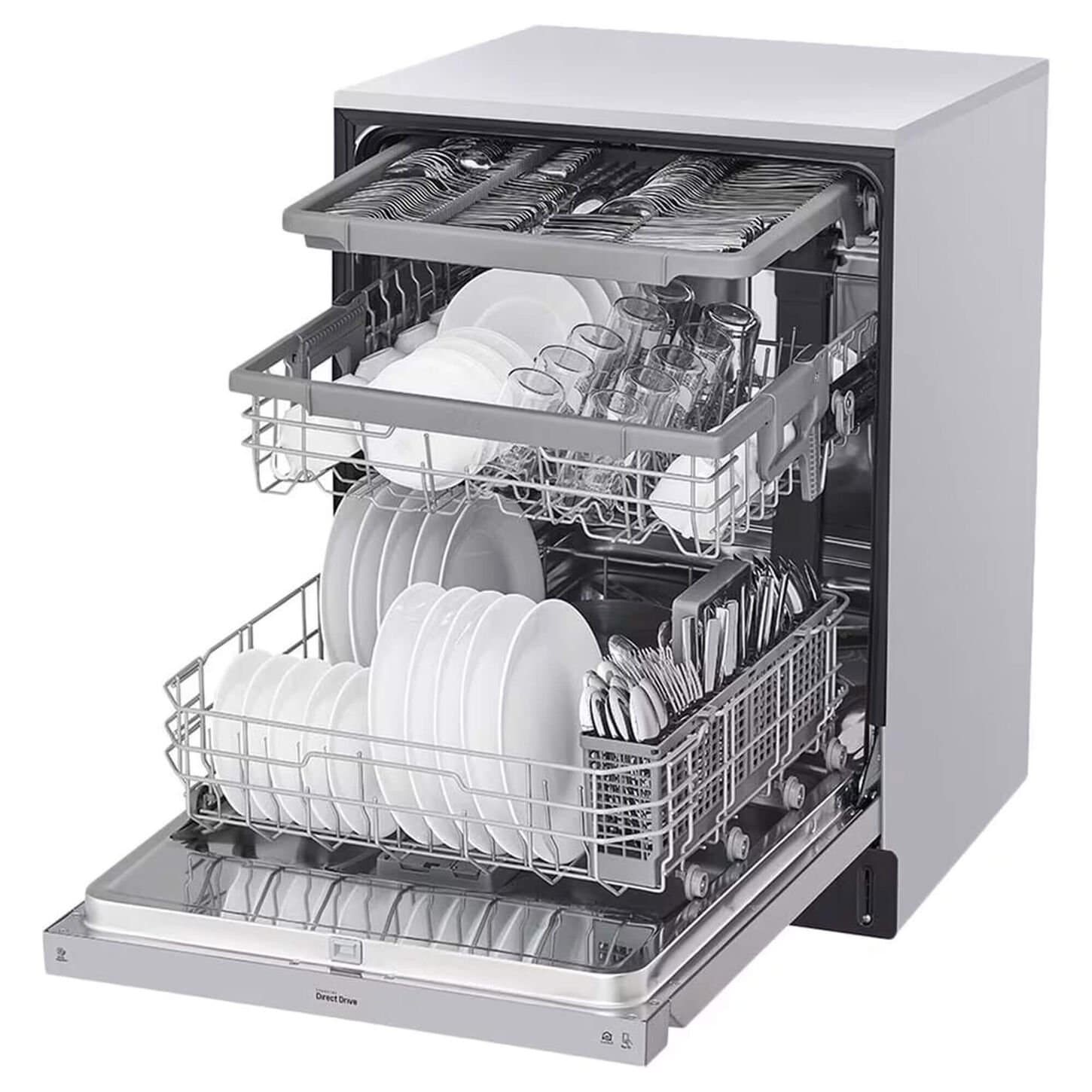 Dishwashers with third rack