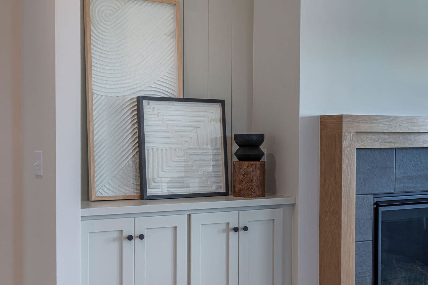 Hard wood floors with a dining table and sofa next to each other. 