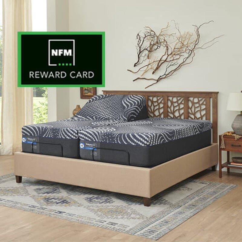 Sealy Posturepedic Plus Hybrid High Point Plush Full Mattress with Adjustable Base