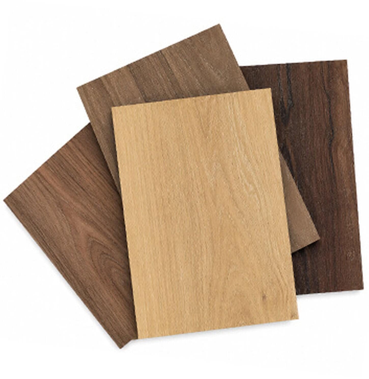 Various flooring samples