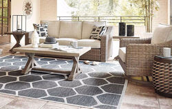 Signature Design by Ashley Beachcroft Sofa and Swivel Lounge Set
