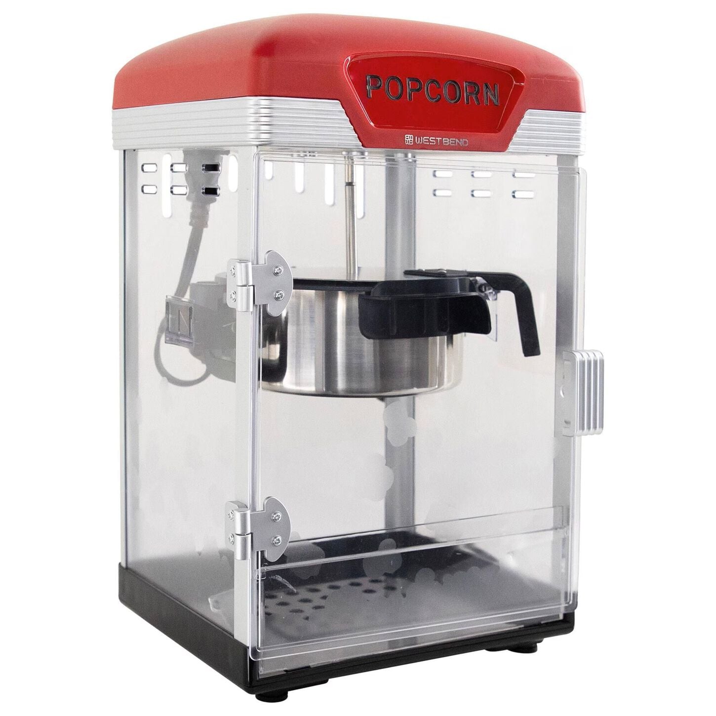 West Bend Theater Crazy 4 Qt. Popcorn Machine in Red