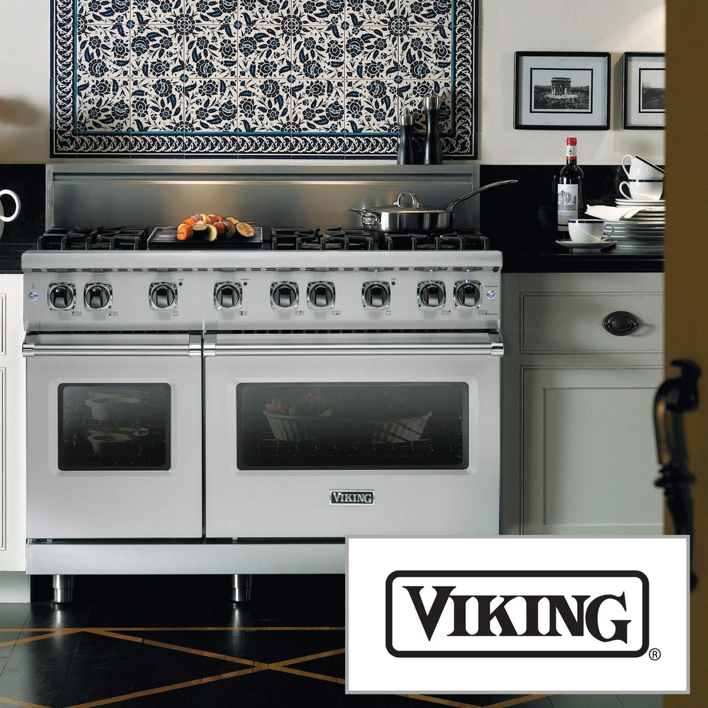 Viking Range Appliances and Logo