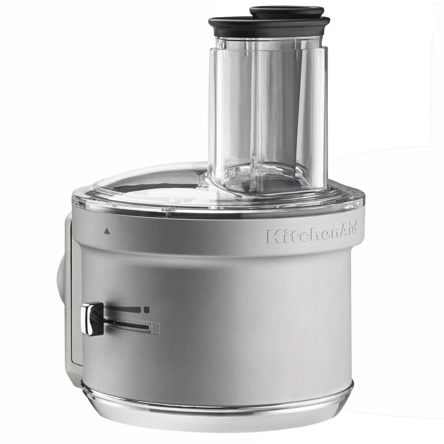 KitchenAid Food Processor Attachment with Commercial Style Dicing Kit in Silver