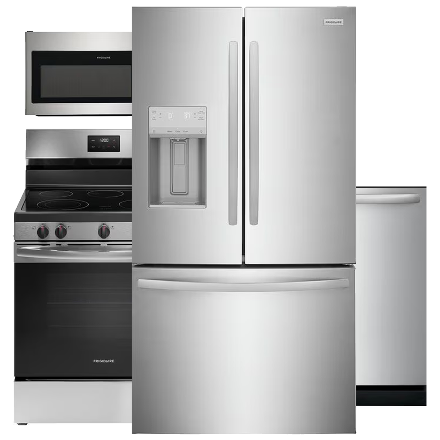 Frigidaire 4 Piece Kitchen Package in Stainless Steel