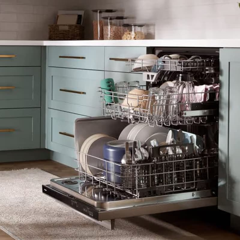 Whirlpool Dishwasher in Kitchen