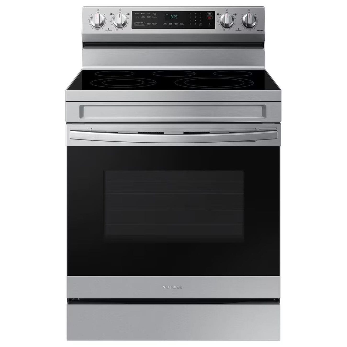 Samsung 6.3 Cu. Ft. Freestanding Electric Range with Air Fry and Wi-Fi in Stainless Steel
