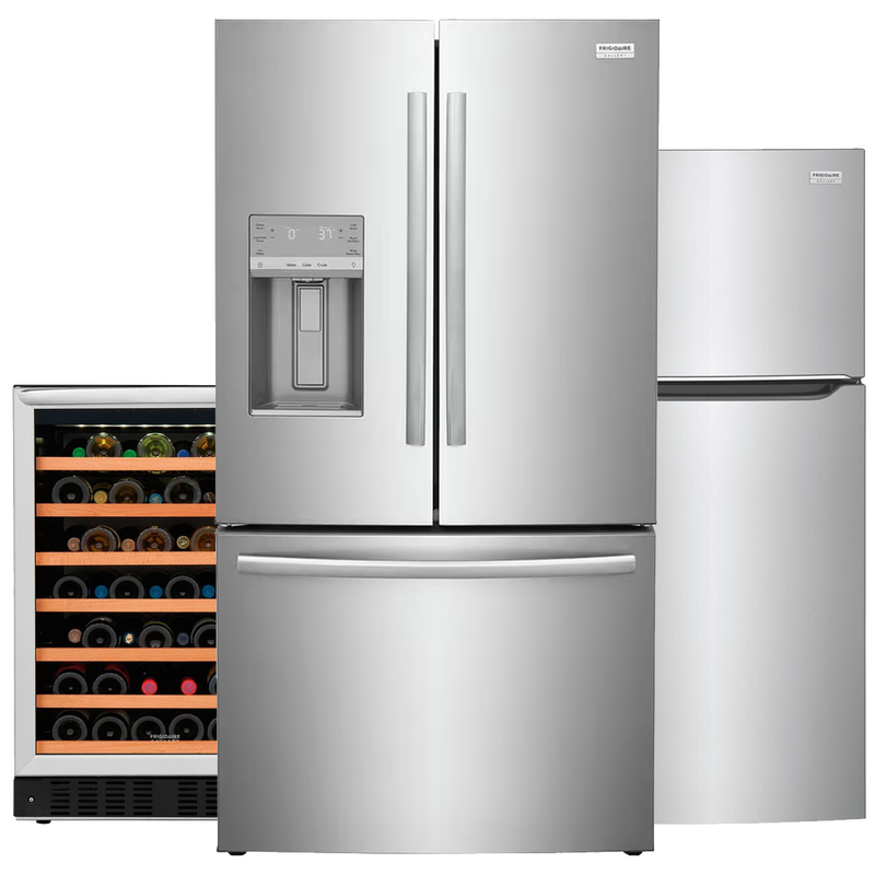 Frigidaire Refrigerators in Stainless Steel