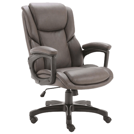 Simeon Collection Adjustable Desk Chair in Grand Slam Mocha