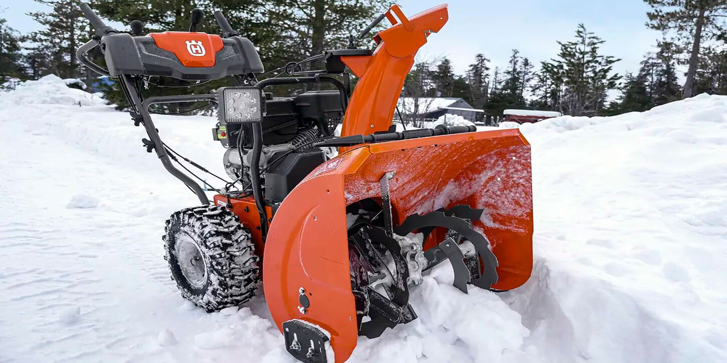 Husqvarna 24" Dual Gas Snow Blower