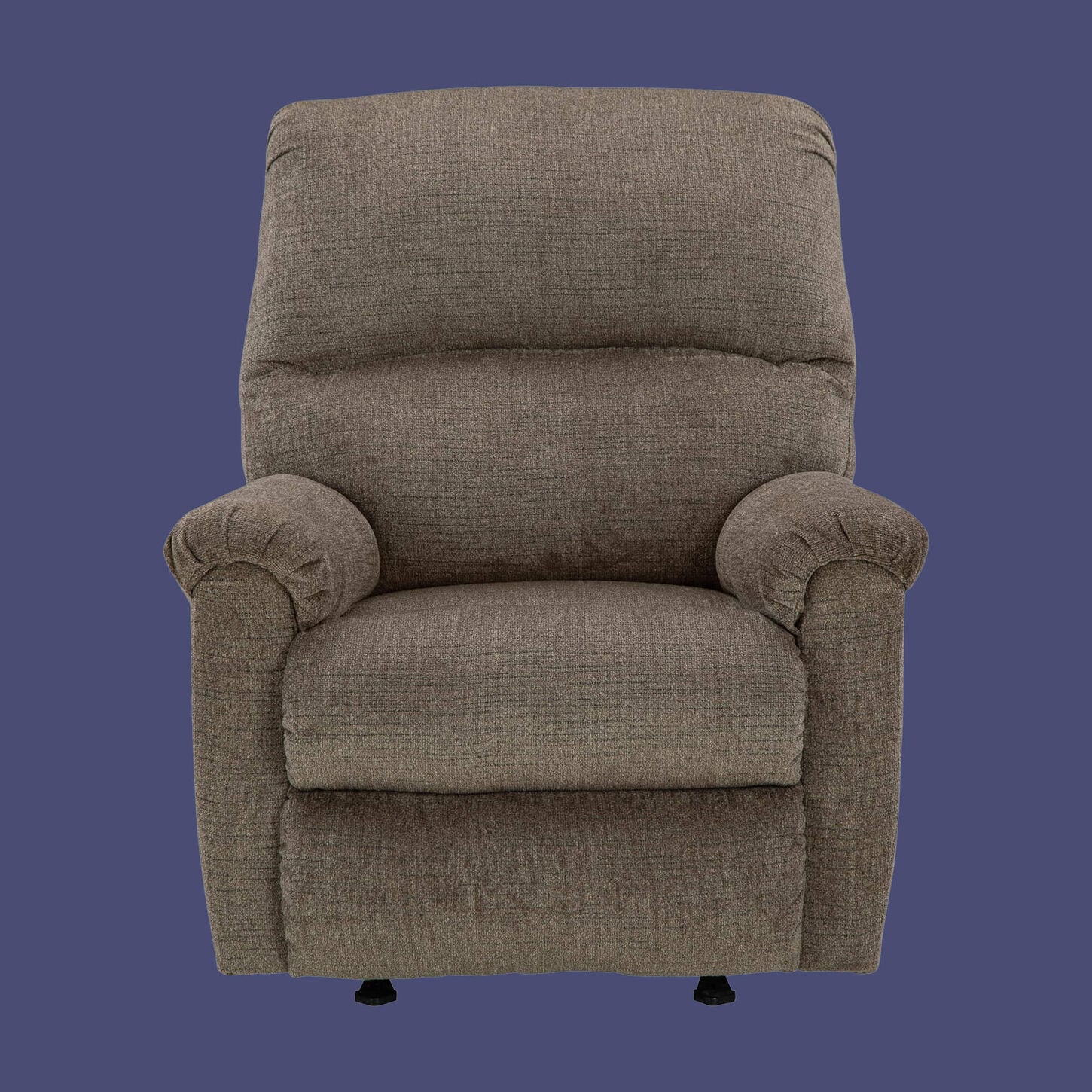 Ashley Nerviano Manual Zero Wall Recliner in Gray