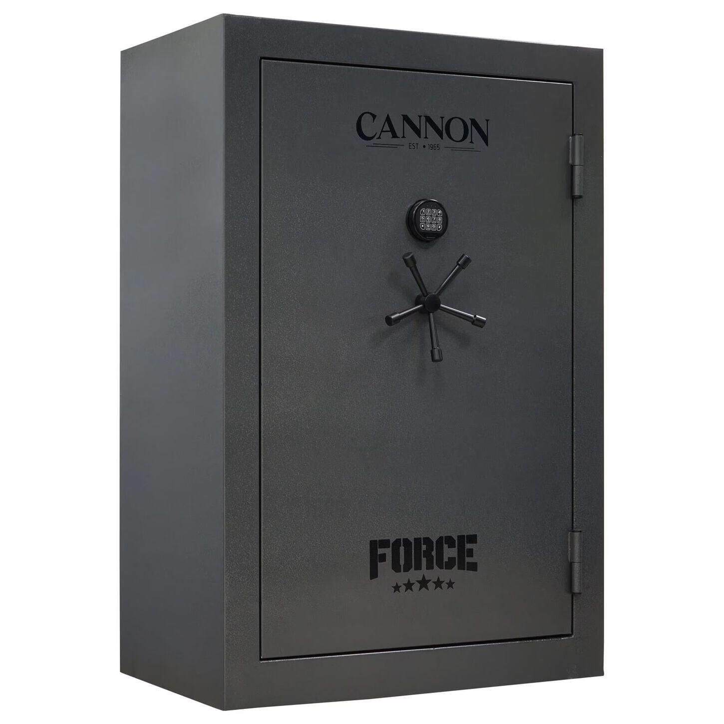Cannon Force Series 75-Gun Fireproof Gun Safe with Electronic Lock in Dark Gray Pebble