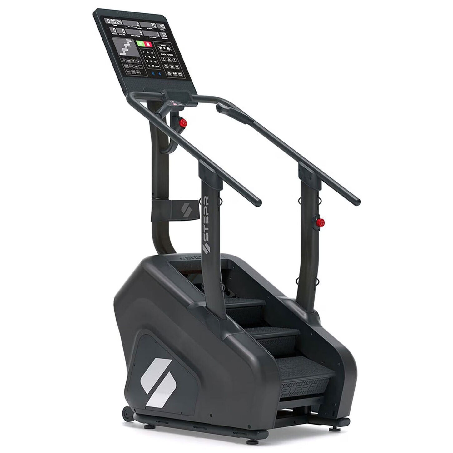 STEPR Classic Stair Climber with LED Console in Black