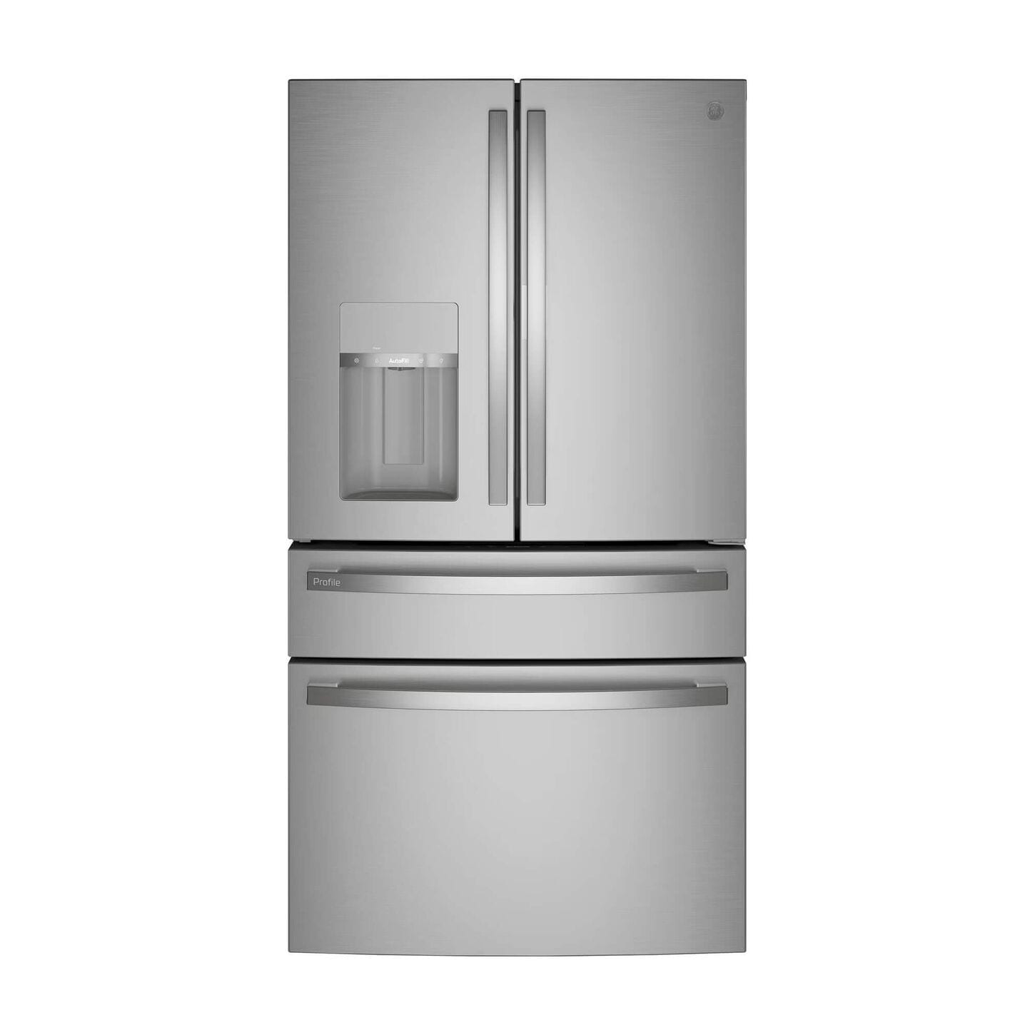 GE Profile 27.6 Cu. Ft. 4-Door French-Door Refrigerator in Stainless Steel