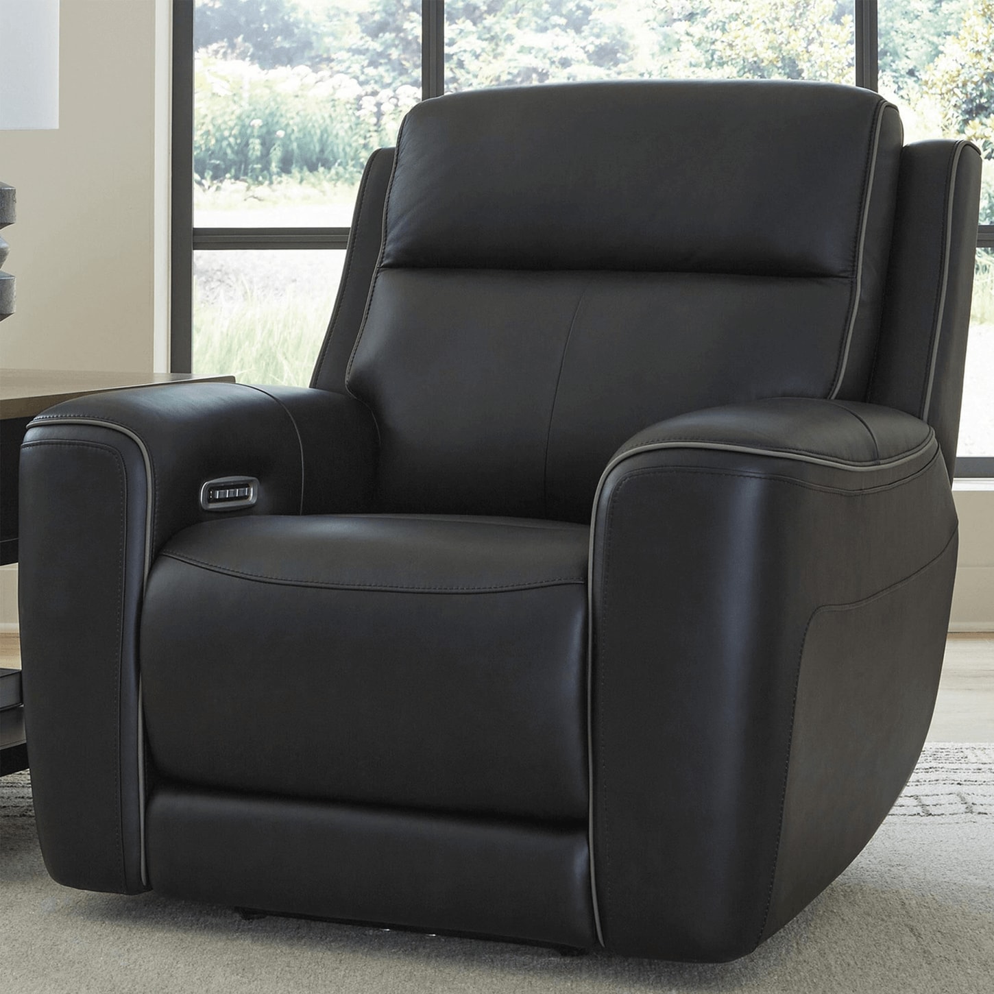 Ashley 5Z-Comfort Power Recliner in Onyx