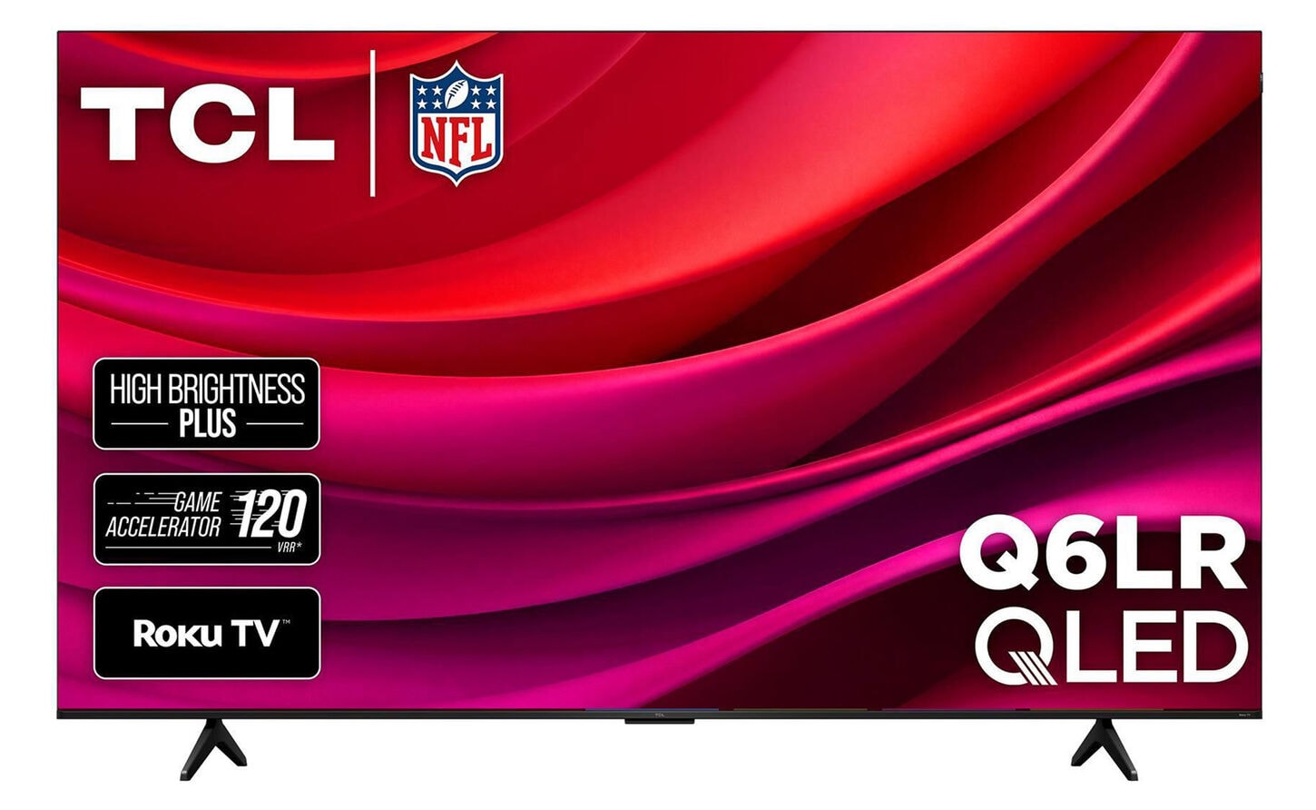 TCL 85" Class Q6LR Series 4K QLED Smart TV with Roku TV