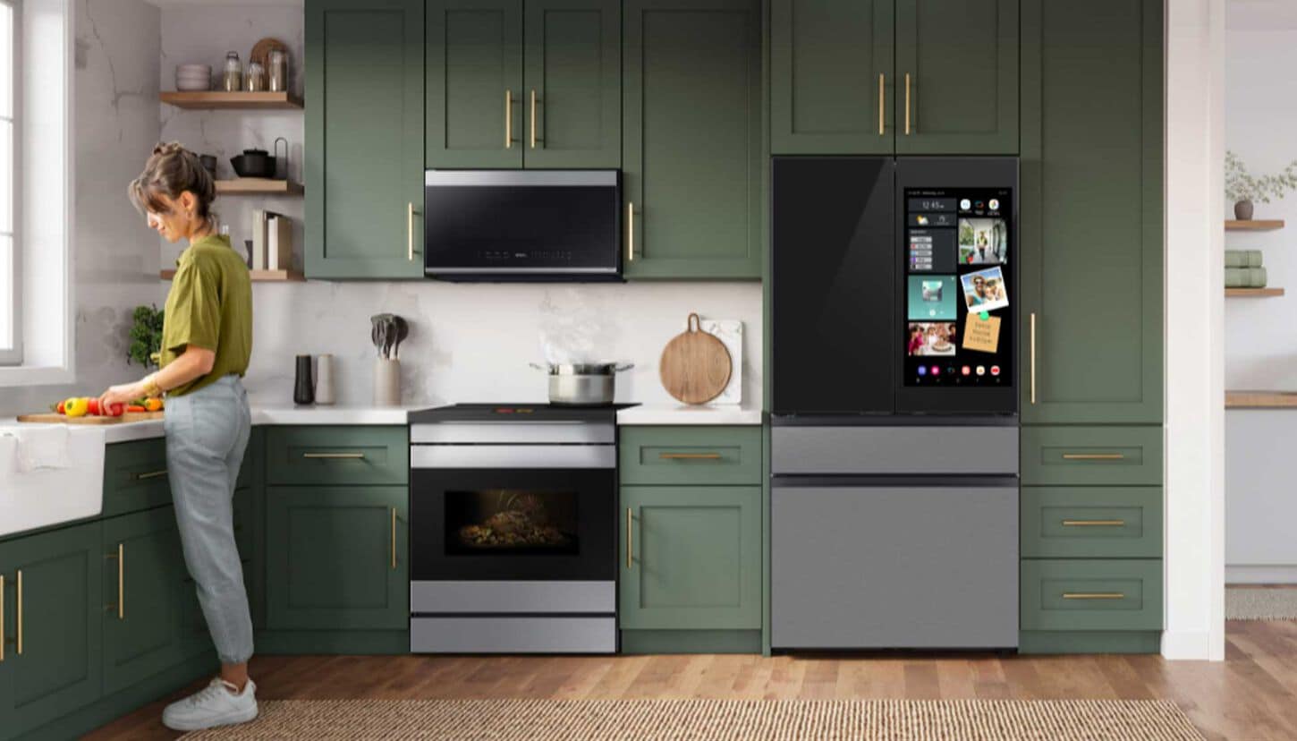 Samsung Bespoke Appliances in Kitchen