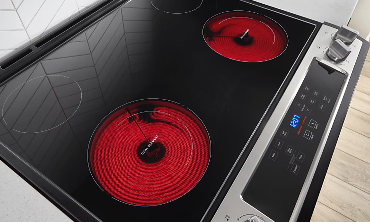 electric range surface image