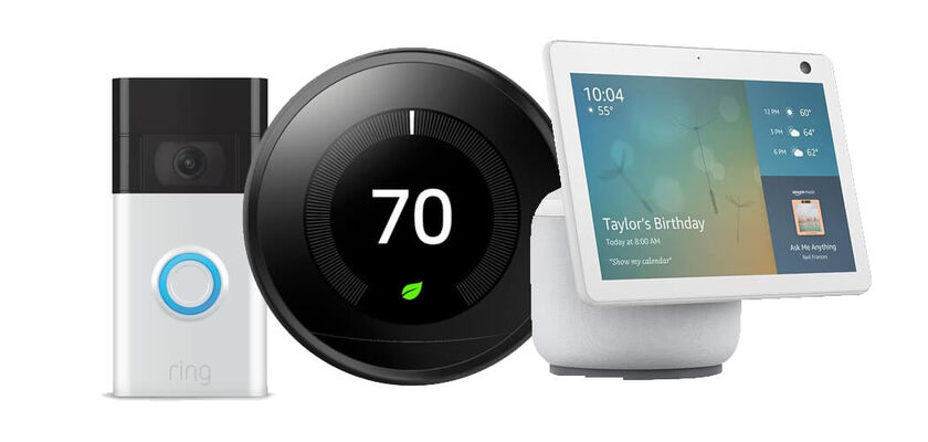 Ring Door Bell|Google Nest|Amazon Echo Show 10HD